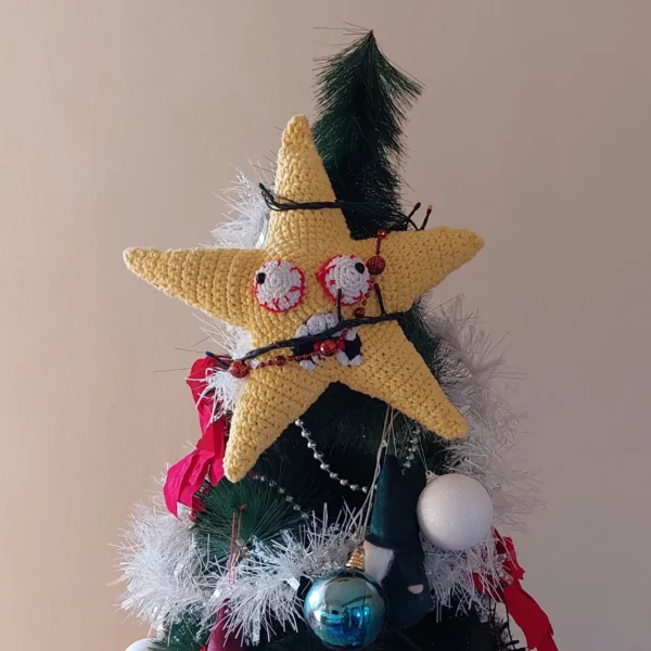 Amigurumi christmas star pattern