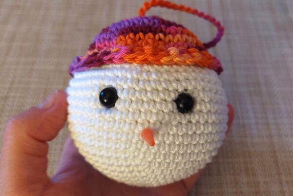 amigurumi snowman 2