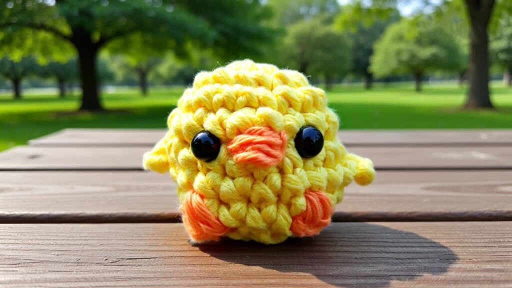 crochet amigurumi chick pdf pattern