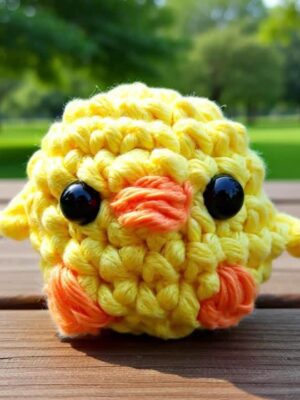 crochet amigurumi chick pdf pattern