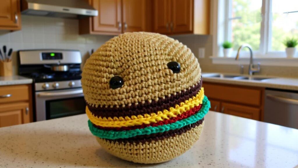 crochet amigurumi sandwich pdf pattern