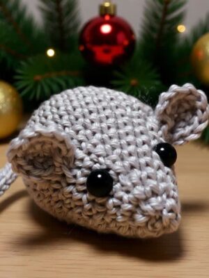 crochet amigurumi mouse pdf pattern