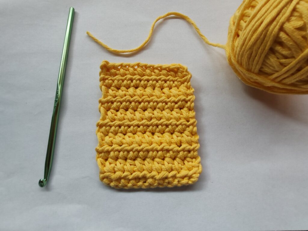 half double crochet stitch