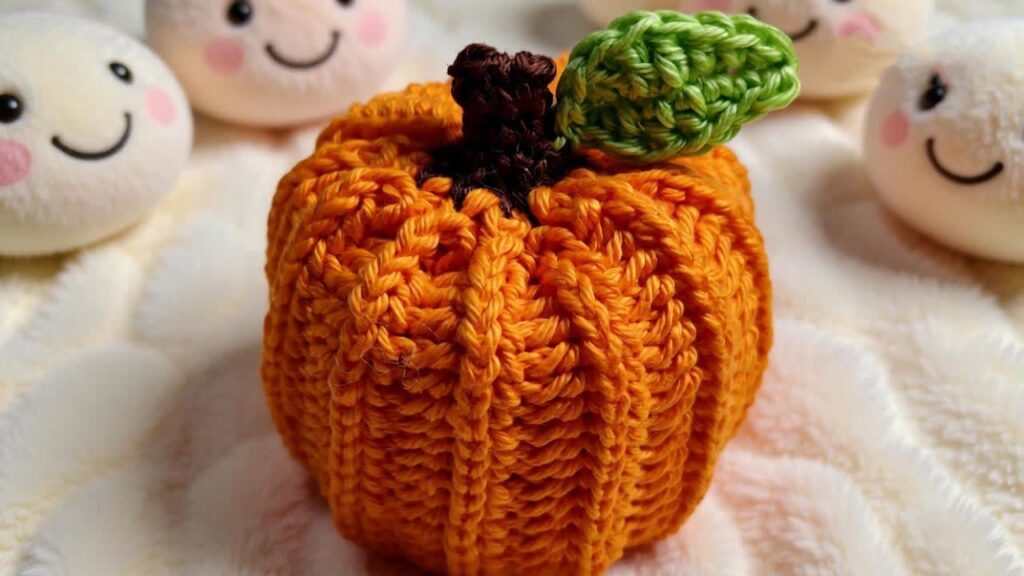 crochet amigurumi pumpkin printable pdf pattern
