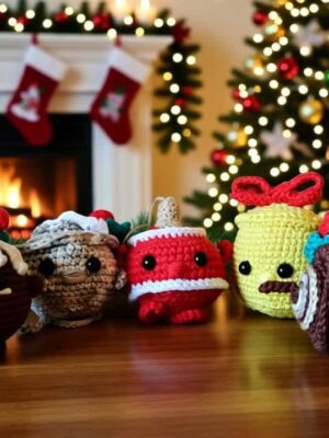 crochet christmas ornaments printable